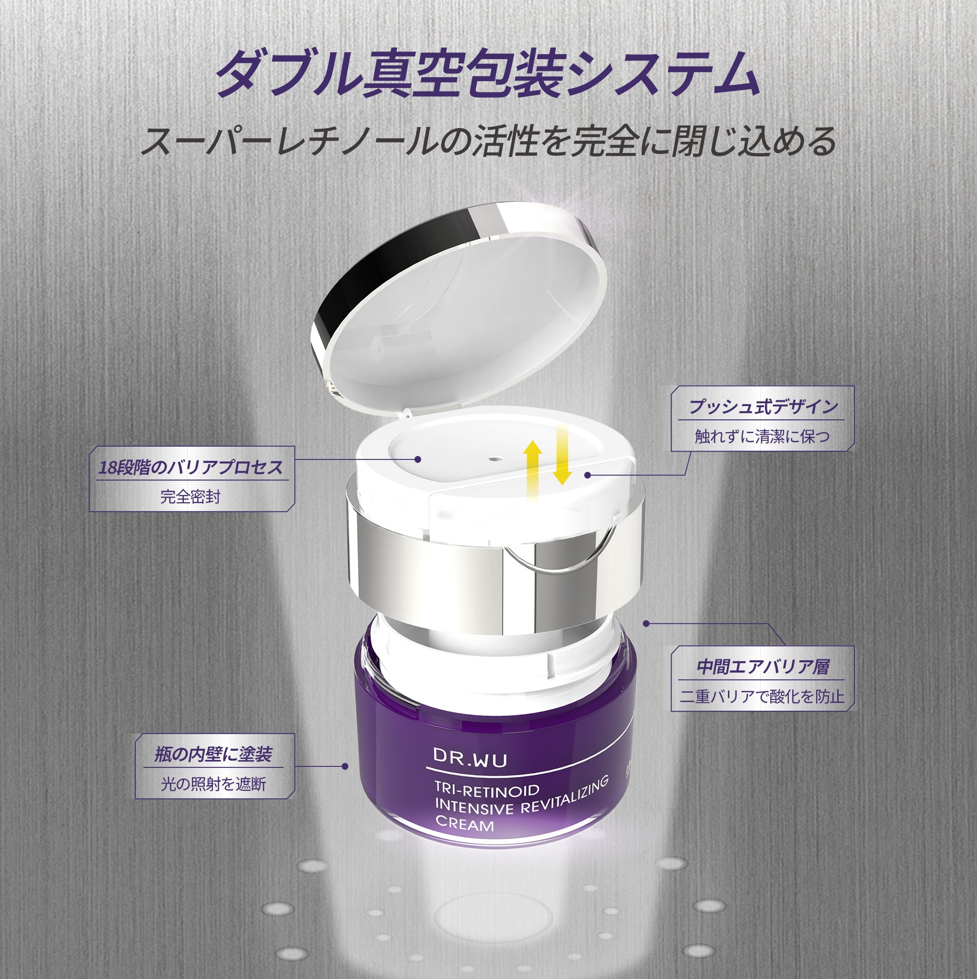 トリレチノイド0.8％ インテンシブ リバイタライジングクリーム