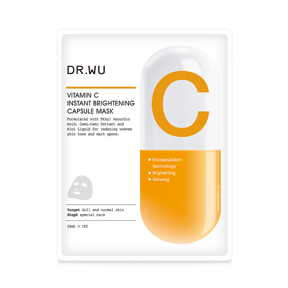 カプセルマスク ブライトニング Vit C(4枚入り)＜シートマスク＞
